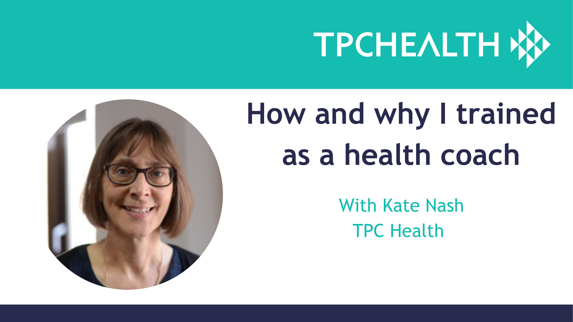How and why I trained as a health coach