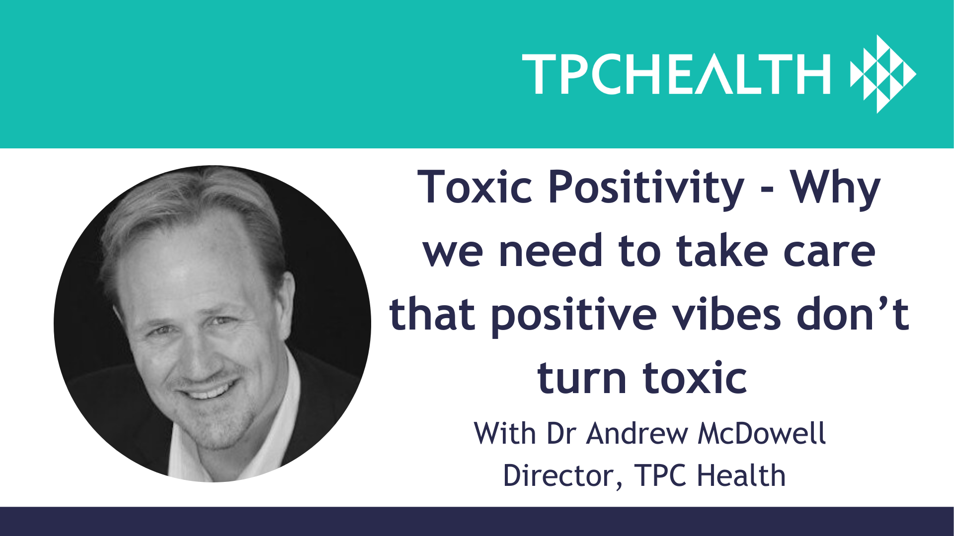 Toxic Positivity - Why we need to take care that positive vibes don’t turn toxic