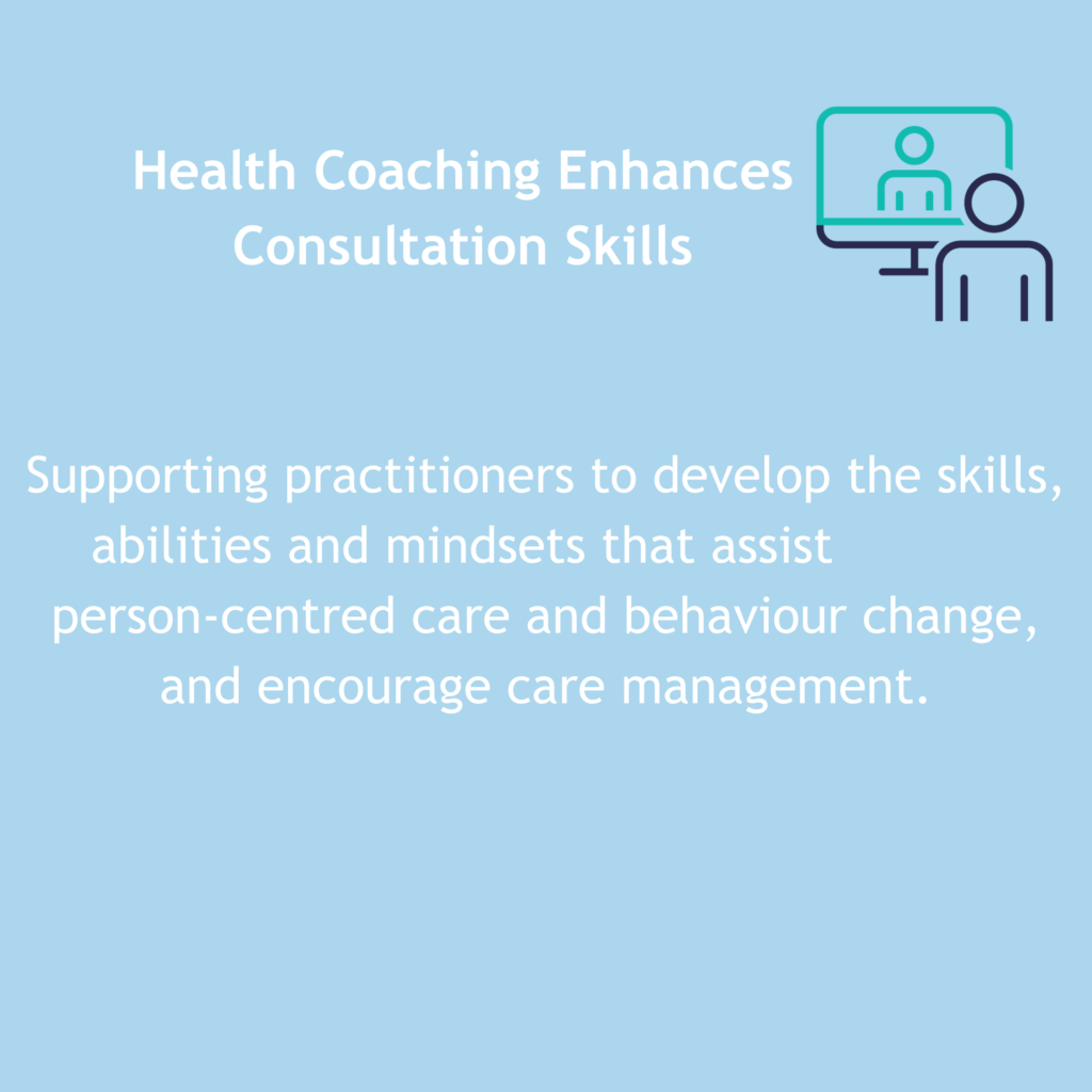 Health coaching enhances consultation skills