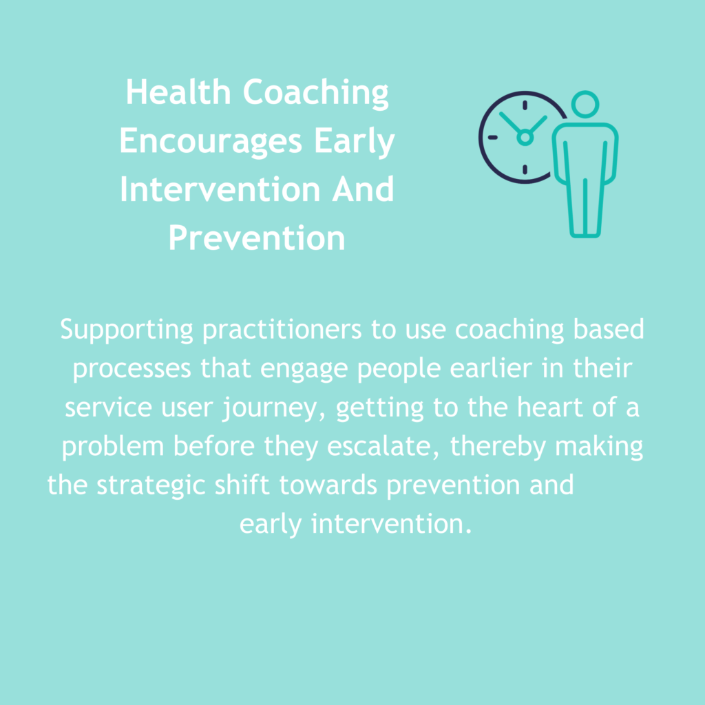 Health coaching supporting practitioners